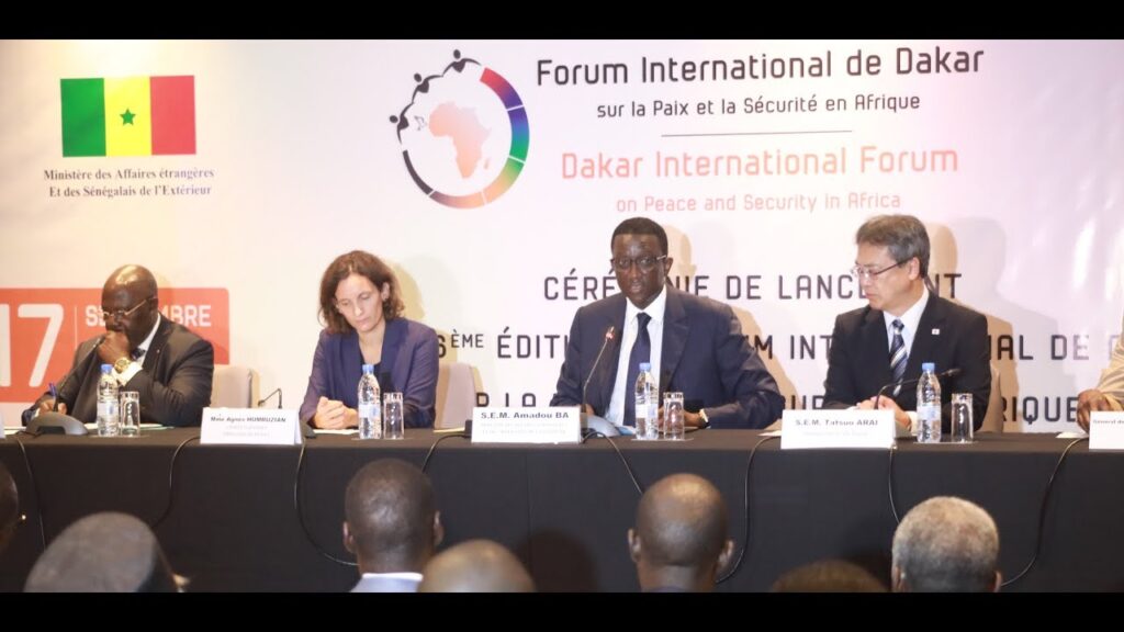 Le Forum de Dakar sur la paix et la sécurité en Afrique face aux défis